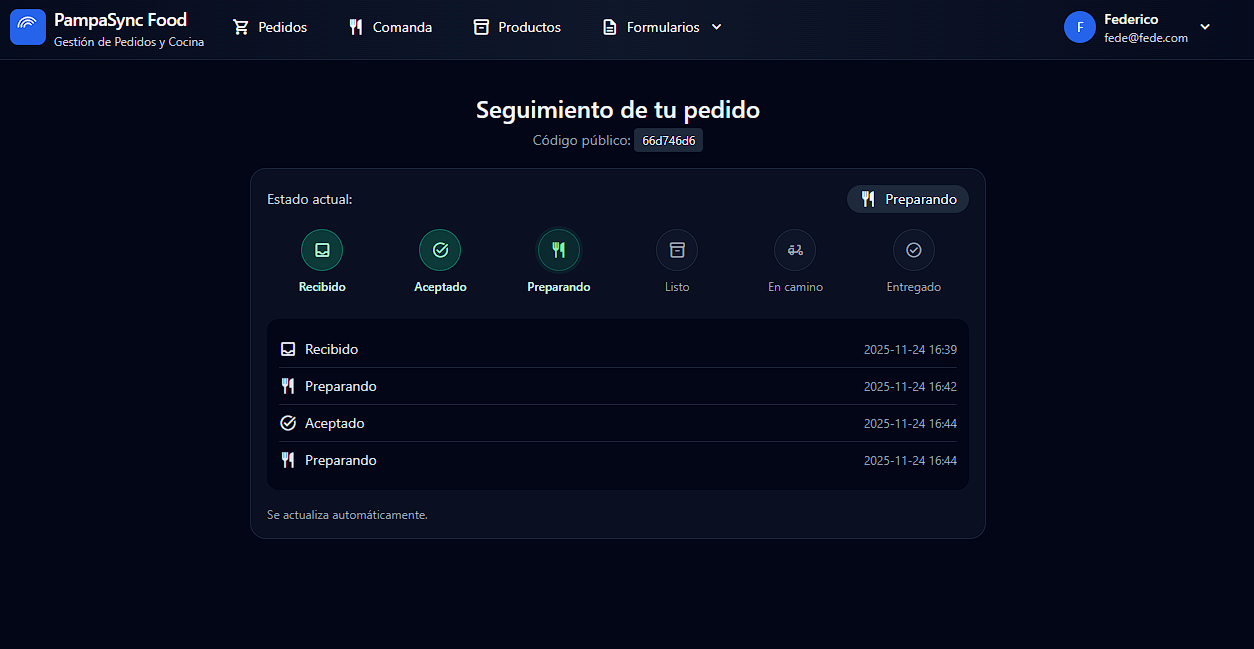 Seguimiento en Tiempo Real